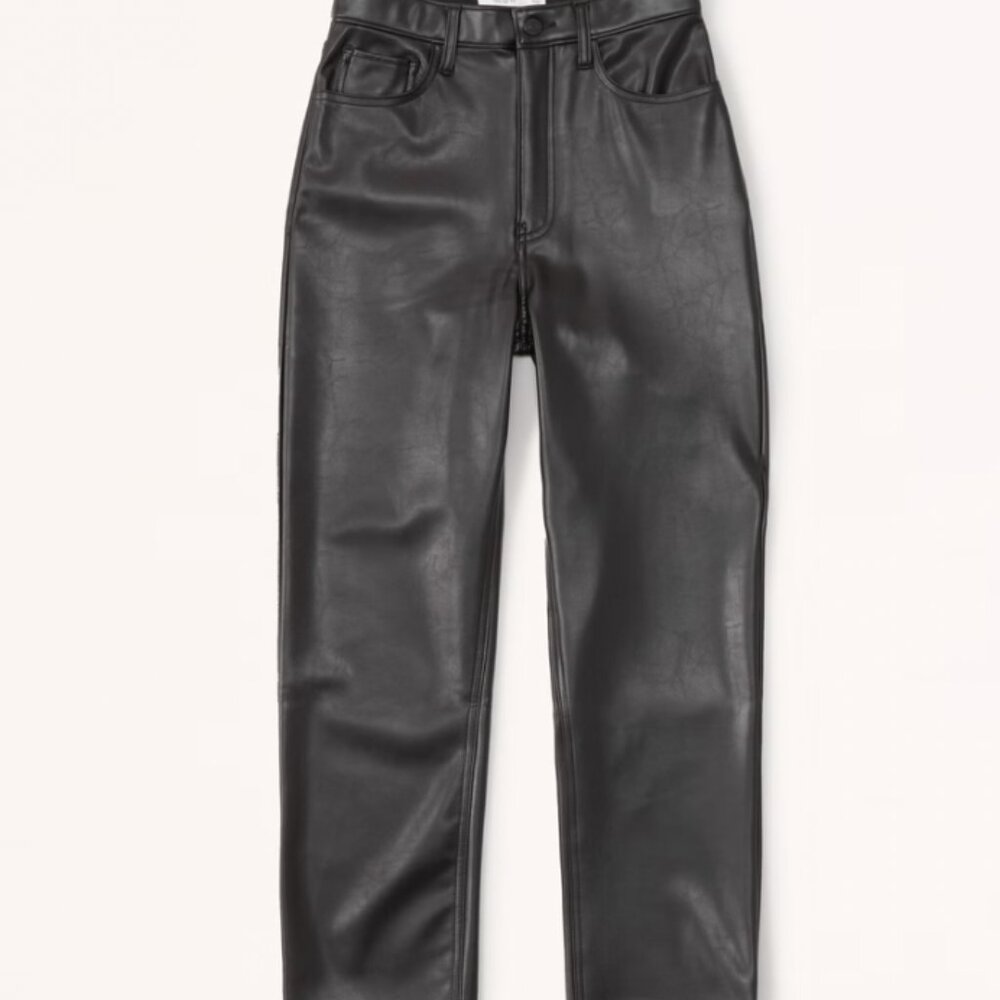 Abercrombie & Fitch The Ankle Straight Ultra High Rise